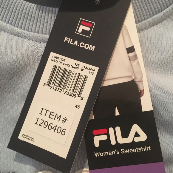 Women’s Fila Sweatshirt with Graphics Size XS - Picture 4 of 8